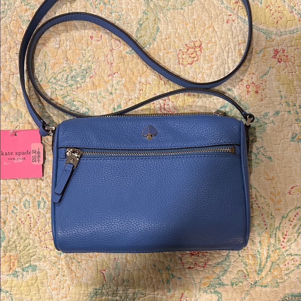 Kate Spade Vibrant Blue Polly Crossbody Bag